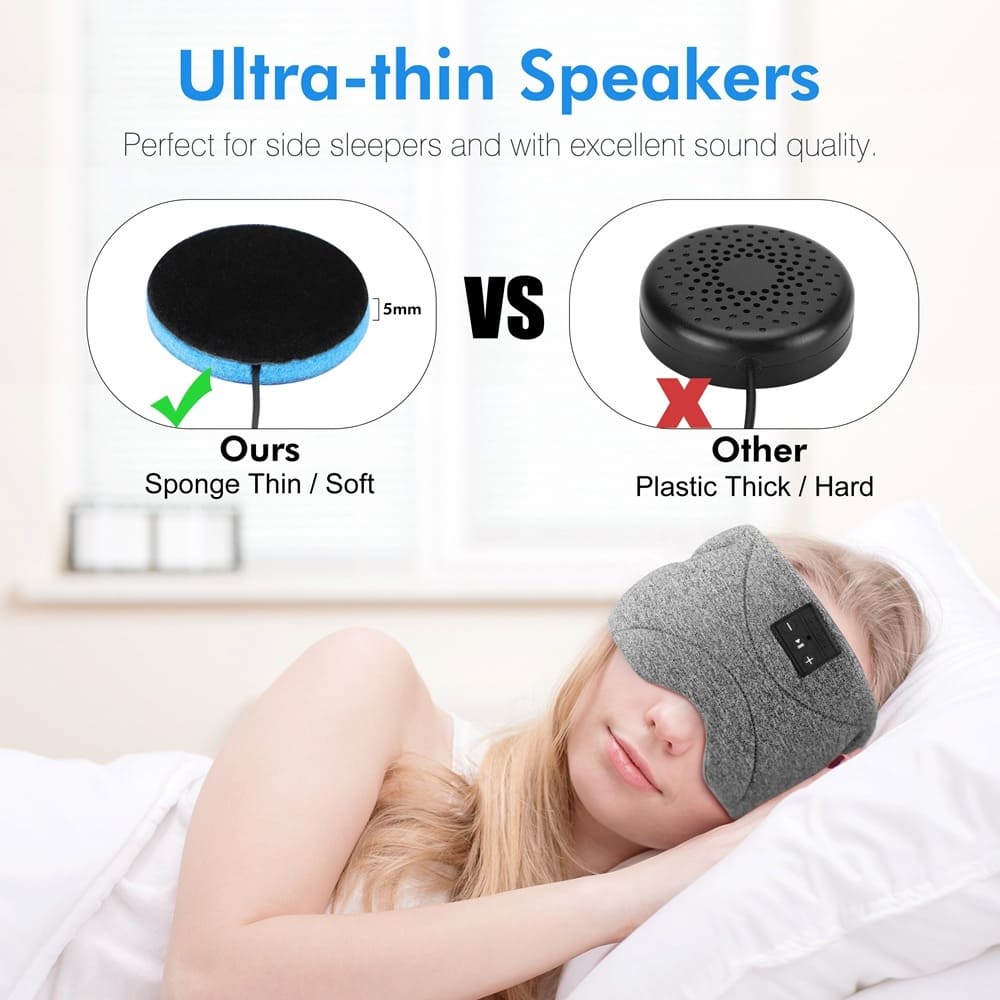 शोर के खिलाफ श्रवण सहायता नींद का मुखौटा